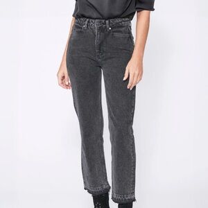 PAIGE Sarah Straight Ankle in Priscilla Destructed - Size 28